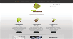 Desktop Screenshot of imprimerie-apr.com